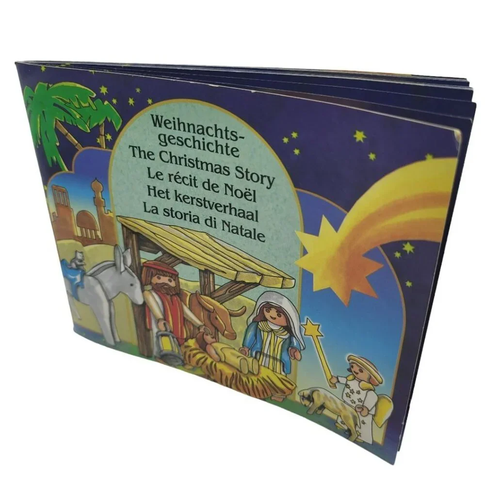 Playmobil Nativity Story Book For Set 3996 Multiple Language Christianity German